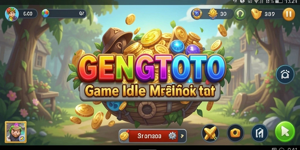 Tampilan gameplay GENGTOTO yang menarik dan santai.