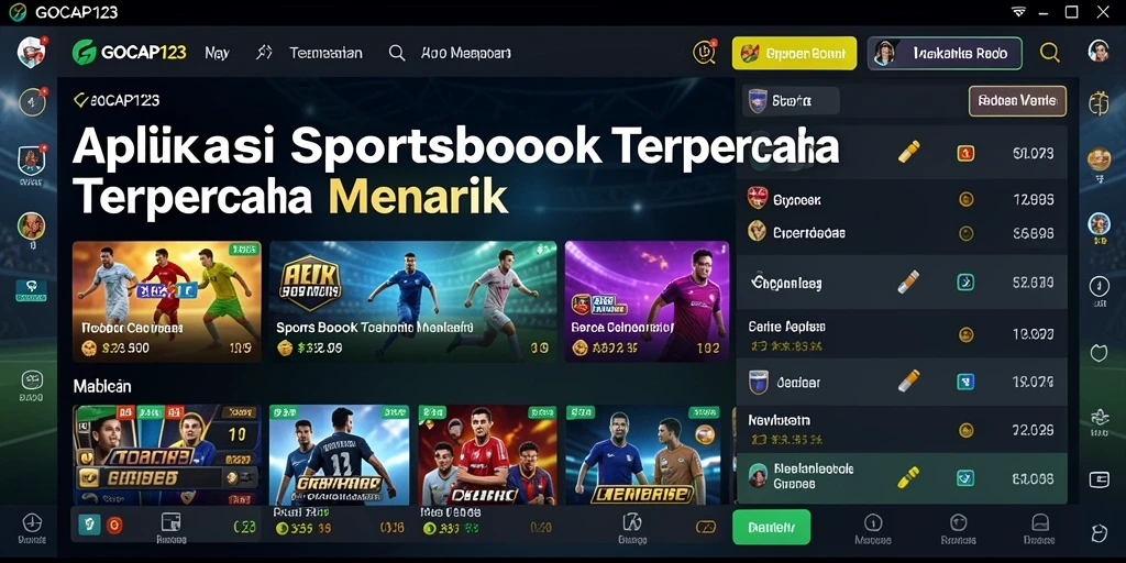 Gameplay menarik dan antarmuka ramah pengguna di GOCAP123.