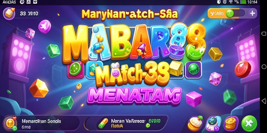 Tampilan gameplay MABAR88 yang penuh warna dan menarik.