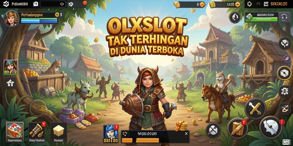 Gameplay OLXSLOT yang menarik di dunia terbuka.
