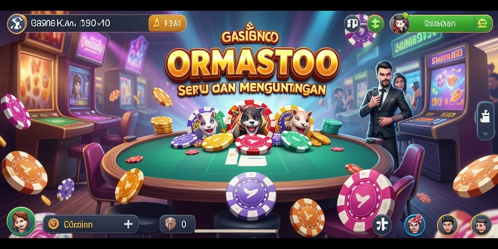 Gameplay seru di ORMASTOTO dengan grafis menakjubkan.
