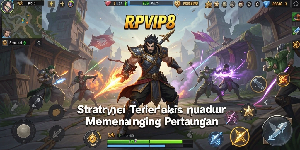 Gameplay RPVIP8 dengan strategi yang mendebarkan.