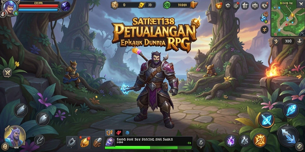 Tampilan permainan <strong>SATSET138</strong> yang menakjubkan dan penuh petualangan.