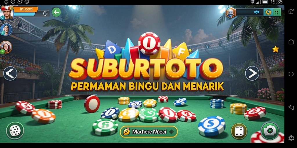 Tampilan gameplay Bingo SUBURTOTO yang seru dan interaktif.