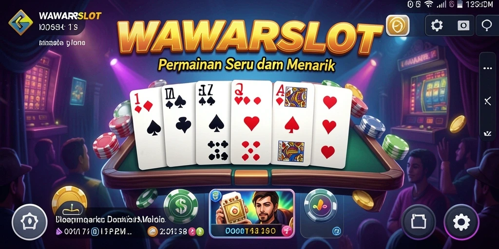 Tampilan gameplay WAWARSLOT yang seru dan menantang.